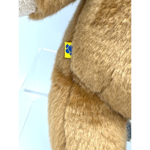 Vtg 90s Build A Bear Tan Pink Floppy Ears Easter Bunny Rabbit Plush Animal 18" - Picture 4 of 6